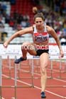 Womens 100 metres hurdles, British Championships, Birmingham. Photo: David T. Hewitson/Sports for All Pics